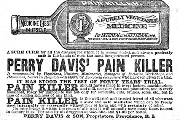 Vintage Ad of the Week: Perry Davis' Painkiller